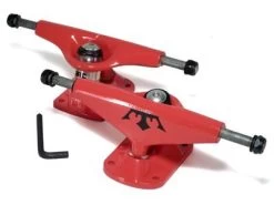 Krown Skateboard Achsen Set Rot 5.0