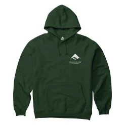 EMERICA Sweat LOGO LOCKUP Hunter Green -Stoppen. Gehen. Skateboard Geschäft. 1 ememswh lolo hunter green 1280x1280