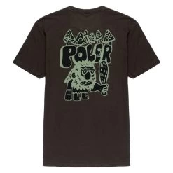 Poler Caveman T-Shirt - Dark Chocolate