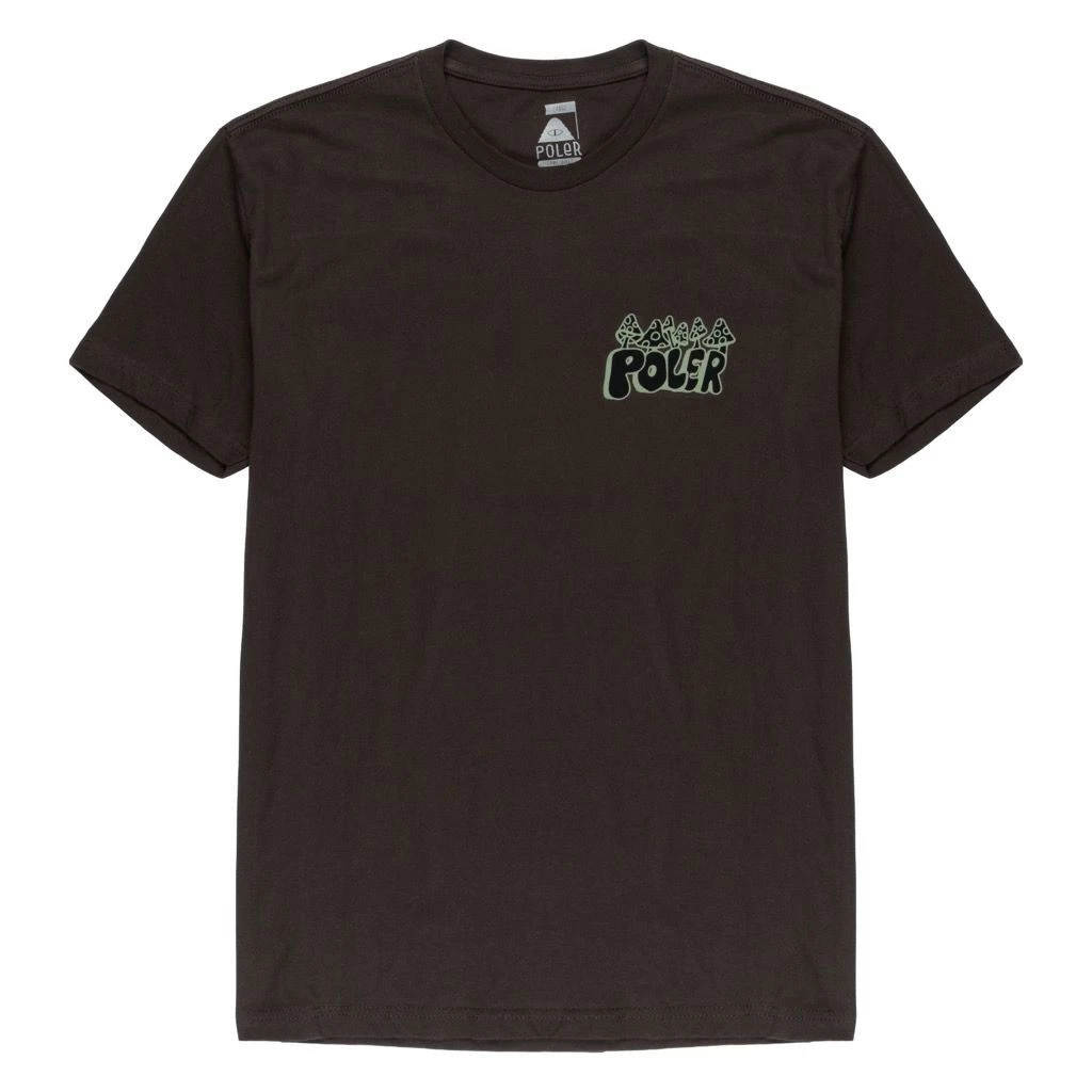 Poler Caveman T-Shirt - Dark Chocolate 4 Poler Caveman T-Shirt - Dark Chocolate – Bild 2
