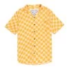 Poler Aloha Hemd - Wavy Check Yellow -Stoppen. Gehen. Skateboard Geschäft. 231apm3002 wvcyw 1 1280x1280