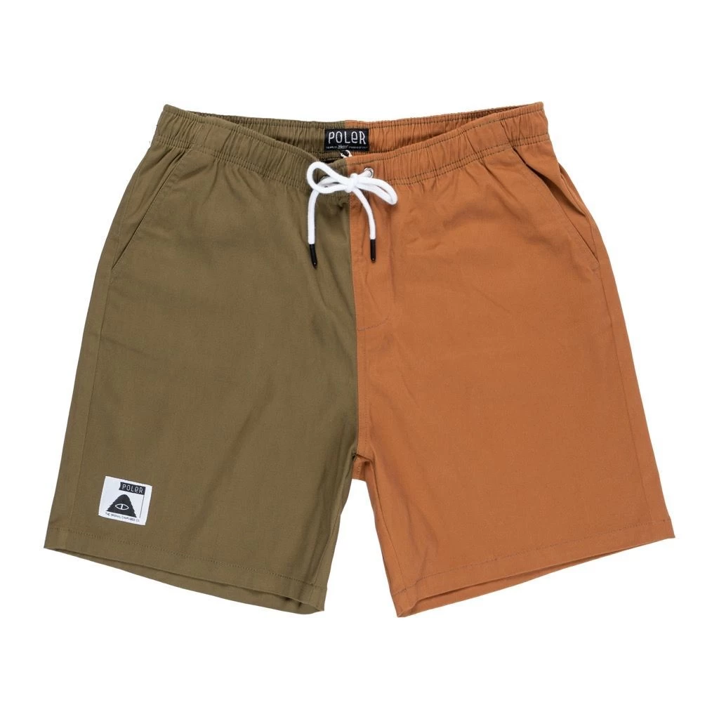 Poler Dusty Short - Dirt X Moss 3 Poler Dusty Short - Dirt X Moss