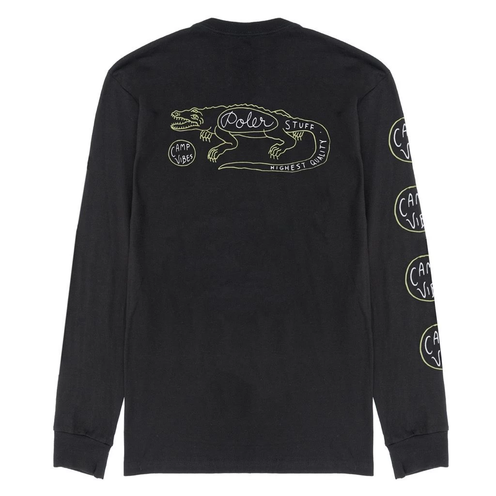 Poler Gator Longsleeve - Black 3 Poler Gator Longsleeve - Black