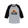 Poler Pigeon Rainbow Raglan T-Shirt - Black 2 Poler Pigeon Rainbow Raglan T-Shirt - Black -Stoppen. Gehen. Skateboard Geschäft. 233clm2006 blk 1 1280x1280