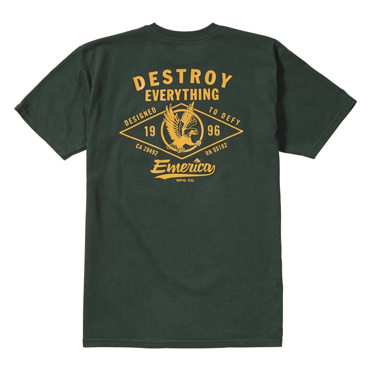EMERICA T-Shirt DESTROY Pocket Forrest 5 EMERICA T-Shirt DESTROY Pocket Forrest – Bild 3