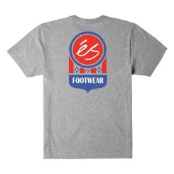ES SKB T-Shirt COURT LOGO Grey Heather 7 ES SKB T-Shirt COURT LOGO Grey Heather -Stoppen. Gehen. Skateboard Geschäft. 2 essmtss clt grey heather 1280x1280