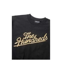 THE HUNDREDS T-Shirt MODESTO SLANT Black -Stoppen. Gehen. Skateboard Geschäft. 2 hunmtss mods black 1280x1280