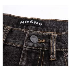 NNSNS Pant NESSIE Washed Black -Stoppen. Gehen. Skateboard Geschäft. 2 nnspal nes washed black 1280x1280