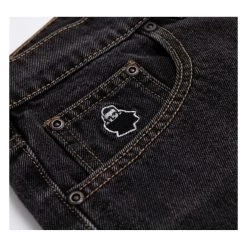 NNSNS Pant NESSIE Washed Black -Stoppen. Gehen. Skateboard Geschäft. 3 nnspal nes washed black 1280x1280