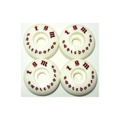 Blank Skateboard Rollen TGM Weiss 99A 52mm