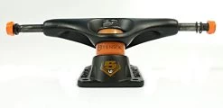 Tensor Trucks Skateboard Achse Slider Flat Schwarz 5.0