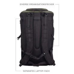 Doughnut Dynamic Large Rucksack - Black X Army -Stoppen. Gehen. Skateboard Geschäft. D237 0348 F 3 1280x1280