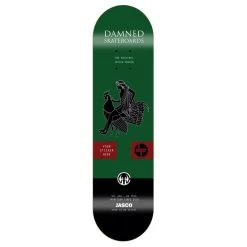 Damned Skateboard Deck Black Jack