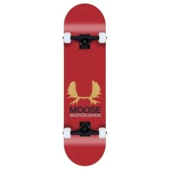 Moose Komplett Skateboard Antlers Red