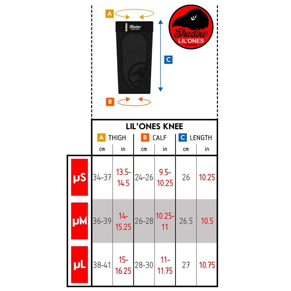 Shadow Riding Gear Super Slim V2 Lil`Ones Knee Pads Small - Black 6 Shadow Riding Gear Super Slim V2 Lil`Ones Knee Pads Small - Black – Bild 4