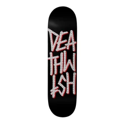 Deathwish Deathstack BLK/HOLO Foil Skateboard Deck 8.00