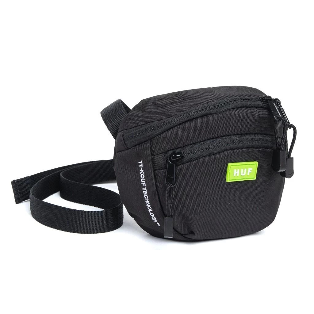 HUF Bunker Shoulder Bag - Black 3 HUF Bunker Shoulder Bag - Black