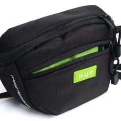 HUF Bunker Shoulder Bag - Black 8 HUF Bunker Shoulder Bag - Black -Stoppen. Gehen. Skateboard Geschäft. ac00700 black 3 1280x1280