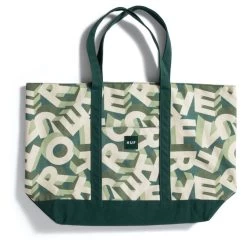 HUF Printed Tote Bag - Sage