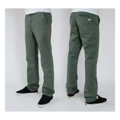 ALTAMONT Pant DAVIS SLIM CHINO Moss