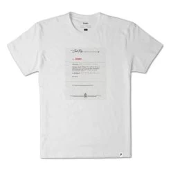 ALTAMONT T-Shirt ALTAMONT X SUB POP LETTER White