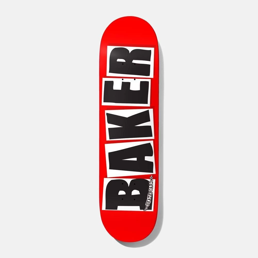 BAKER Deck BRAND LOGO BLACK Red/black 8.475 3 BAKER Deck BRAND LOGO BLACK Red/black 8.475