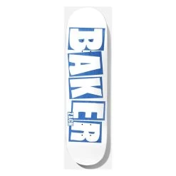 BAKER Deck BRAND LOGO WHT/BLU ZA 8.0