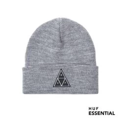 HUF Essentials TT Cuff Beanie Grey Heather