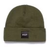 HUF Essentials Box Logo Beanie - Olive -Stoppen. Gehen. Skateboard Geschäft. bn00090 olive 1 1280x1280