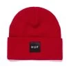 HUF Essentials Box Logo Beanie - Red -Stoppen. Gehen. Skateboard Geschäft. bn00090 red 1 1280x1280