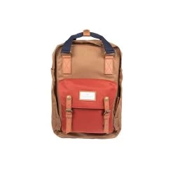 Doughnut Macaroon Earth Tone Series Rucksack Khaki X Clay Soil