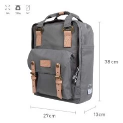 Doughnut Macaroon Reborn Series Rucksack Grey -Stoppen. Gehen. Skateboard Geschäft. d010re 0006 f 5 1280x1280