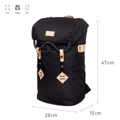 Doughnut Colorado Reborn Series Rucksack Black -Stoppen. Gehen. Skateboard Geschäft. d104re 0003 f 5 1280x1280