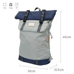 Doughnut Christopher Jungle Series Rucksack - Light Grey X Navy -Stoppen. Gehen. Skateboard Geschäft. d195jg 0769 f 5 1280x1280