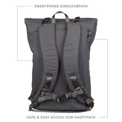 Doughnut Christopher PFC Free Series Rucksack - Charcoal -Stoppen. Gehen. Skateboard Geschäft. d195pf 0004 f 3 1280x1280