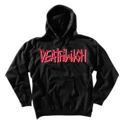 DEATHWISH Sweat DEATHSPRAY Hooded Black/red