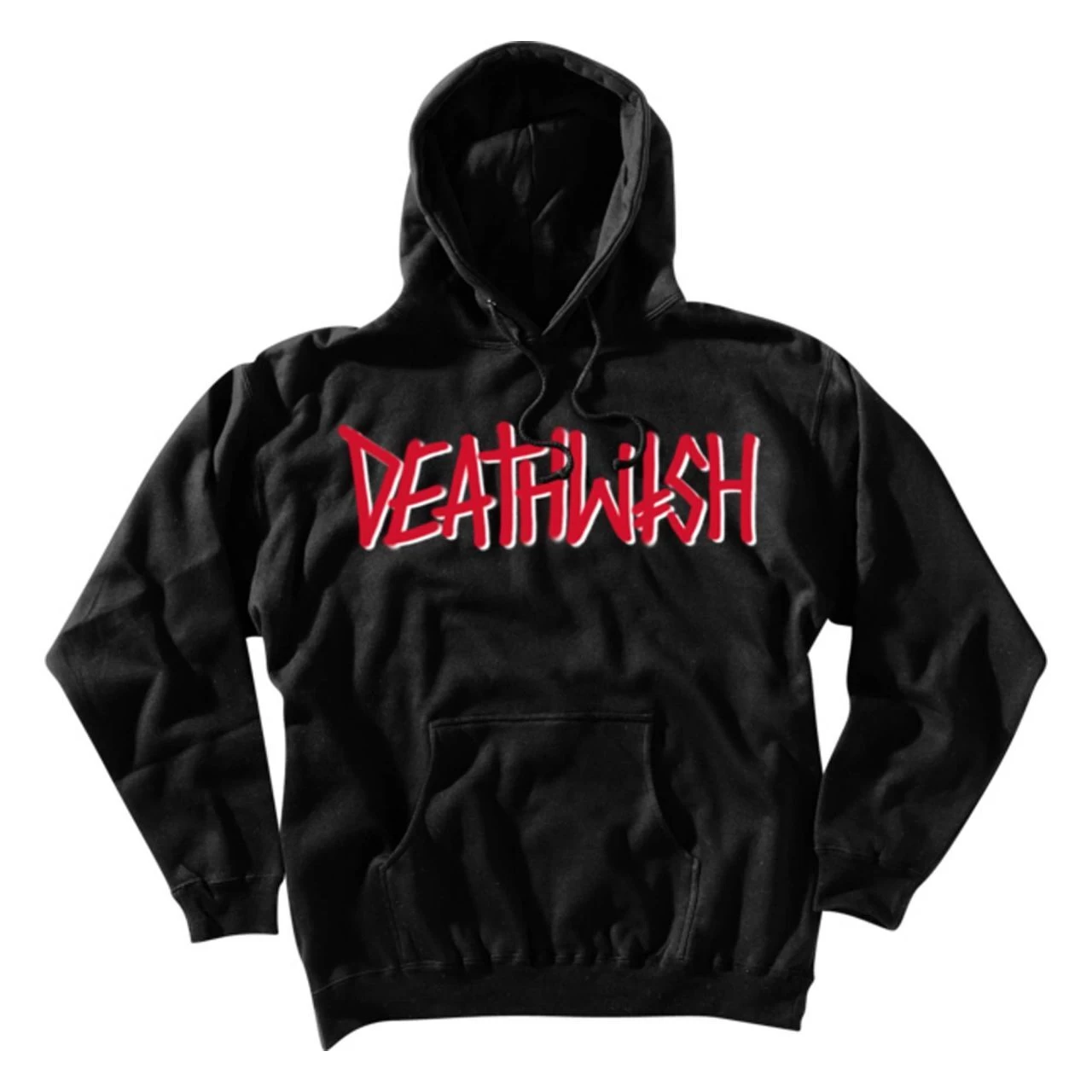 DEATHWISH Sweat DEATHSPRAY Hooded Black/red 3 DEATHWISH Sweat DEATHSPRAY Hooded Black/red