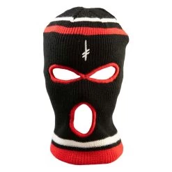 DEATHWISH SKI MASK GANG LOGO, Black/red