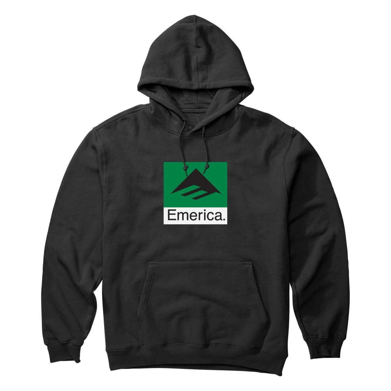 EMERICA Sweat CLASSIC COMBO HOODIE Black 3 EMERICA Sweat CLASSIC COMBO HOODIE Black