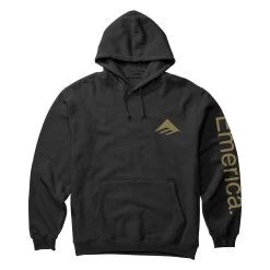 EMERICA Sweat PURE COMBO HOODIE Black