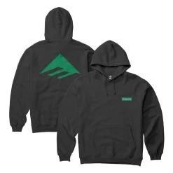 EMERICA Sweat PURE TRIANGLE HOODIE Black
