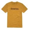 EMERICA T-Shirt PURE S/S Gold -Stoppen. Gehen. Skateboard Geschäft. ememtss pur gold 1280x1280