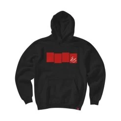 ES SKB Sweat BLOCK FLAG HOODIE Black