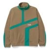 HUF Range Quarter Zip Polar Fleece - Olive -Stoppen. Gehen. Skateboard Geschäft. fl00183 olive 1 1280x1280