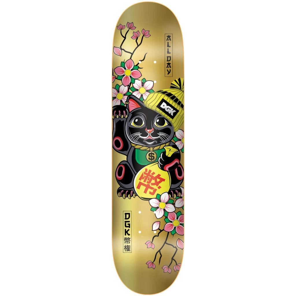 DGK Golden Luck Deck - 8.06 3 DGK Golden Luck Deck - 8.06