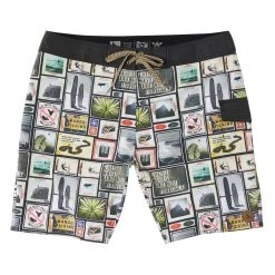 HIPPYTREE Boardshort COLLAGE TRUNK Natural