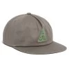 HUF Ess Unstructured Triple Triangle Snapback - Grey -Stoppen. Gehen. Skateboard Geschäft. ht00543 grey 1 1280x1280