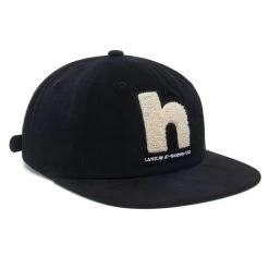 HUF Chenille Patch 6-Panel Hat - Black
