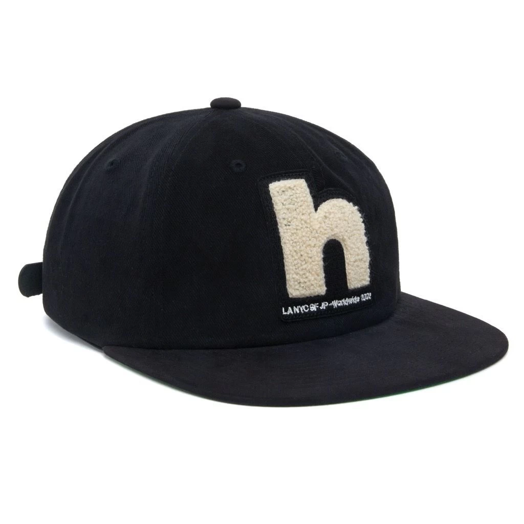 HUF Chenille Patch 6-Panel Hat - Black 3 HUF Chenille Patch 6-Panel Hat - Black