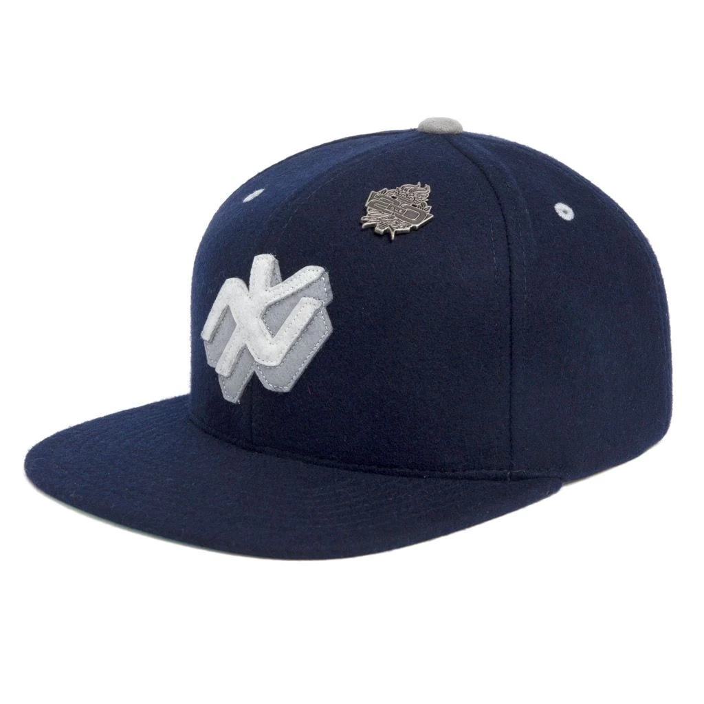 HUF Home Base 6 Panel Cap - Navy 4 HUF Home Base 6 Panel Cap - Navy – Bild 2